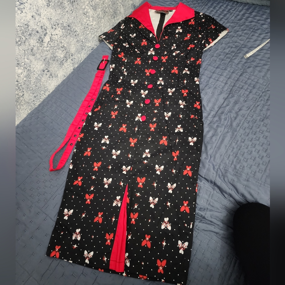 Voodoo Vixen pencil dress M